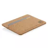 Cork secure RFID slim wallet