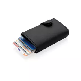 Porta carte RFID in alluminio con portafogli in PU