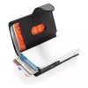 Tarjetero RFID de aluminio estándar con billetera de PU