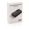 Porta carte RFID in alluminio con portafogli in PU