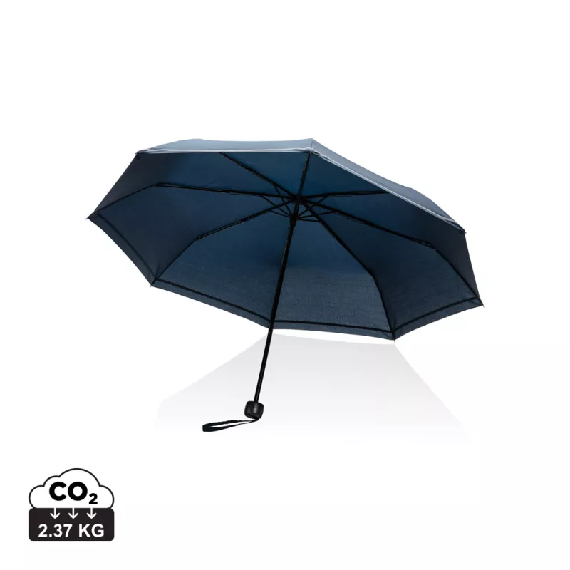 Mini paraguas RPET reflectante 190T Impact AWARE ™