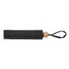 20.5" Impact AWARE™ RPET 190T Pongee bamboo mini umbrella