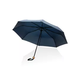 Mini parapluie 20.5" rPET 190T poignée bambou Impact AWARE