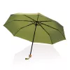 20.5" Impact AWARE™ RPET 190T Pongee bamboo mini umbrella