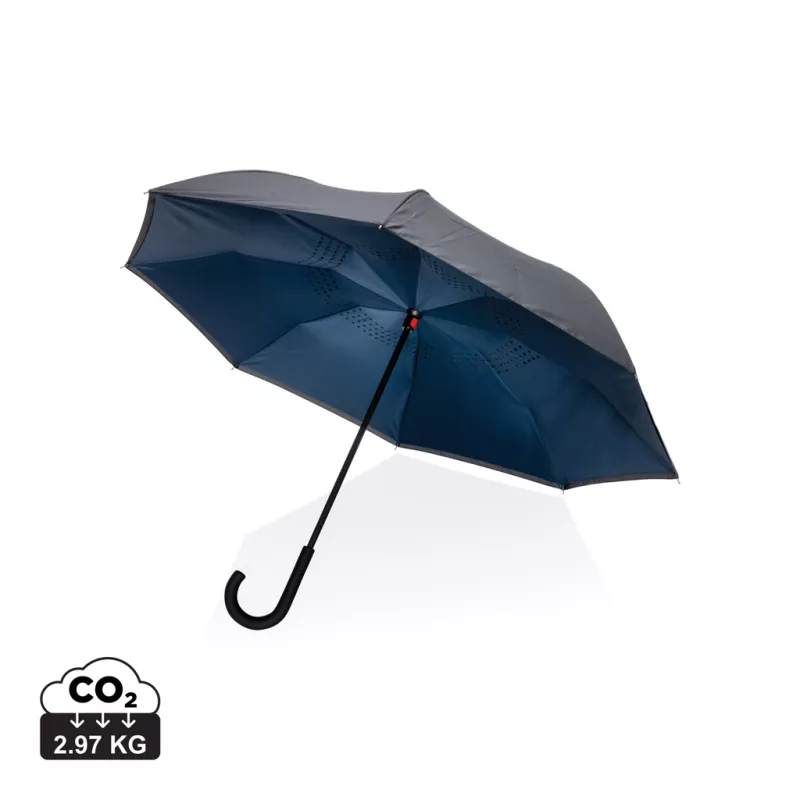 23" Impact AWARE™ RPET 190T reversible umbrella