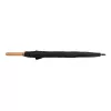 23" Impact AWARE™ RPET 190T Auto-Open Bambus-Schirm