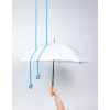 Parapluie 23" en rPET et bambou ouverture auto Impact AWARE™