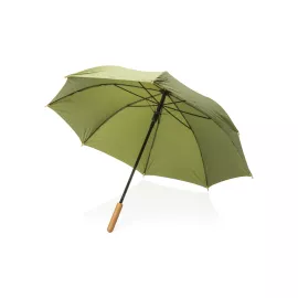 Parapluie 23" en rPET et bambou ouverture auto Impact AWARE™