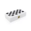 Juego de mesa de lujo 3 en 1 en caja de madera