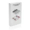 Juego de mesa de lujo 3 en 1 en caja de madera