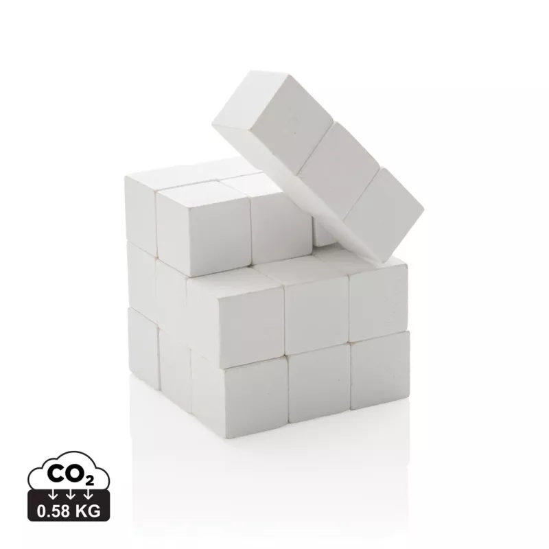 Juego mental de madera en bolsa de lona