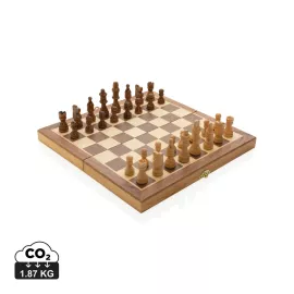 Juego de ajedrez plegable Luxury de madera