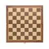 Lussuosa scacchiera pieghevole in legno
