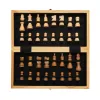 Luxury wooden foldable chess set