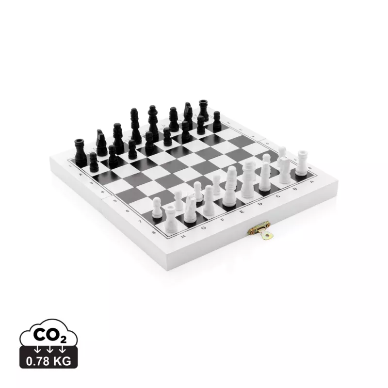 Jeu de société 3 en 1 dans une boîte en bois
