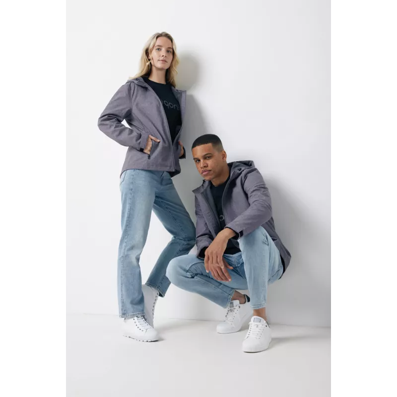 Veste homme soft shell en polyester recyclé Iqoniq Makalu